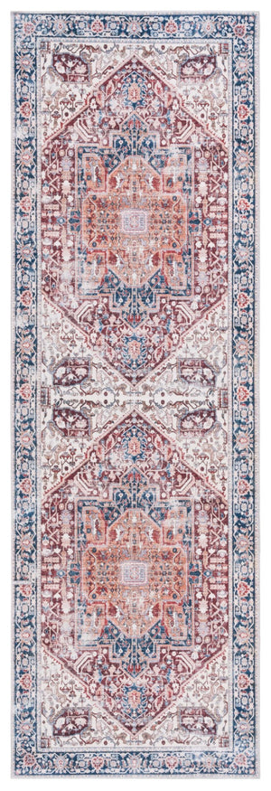Safavieh Arizona 109 Power Loomed  Rug Red / Navy ARZ109Q-28