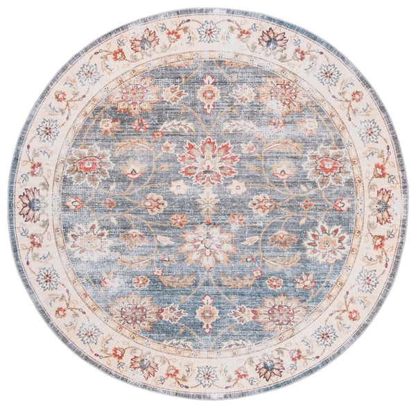 Safavieh Arizona 112 Power Loomed Polyester Rug Green / Beige ARZ112Y-9