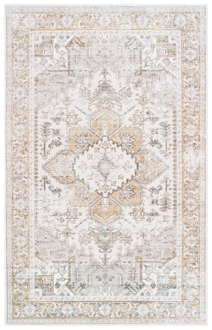 Safavieh Arizona Exquisite Power Loomed Rug With Timeless Traditional Design For Elegant Home Decor Mastery Beige ,Gold Polyester Arz116b-210
