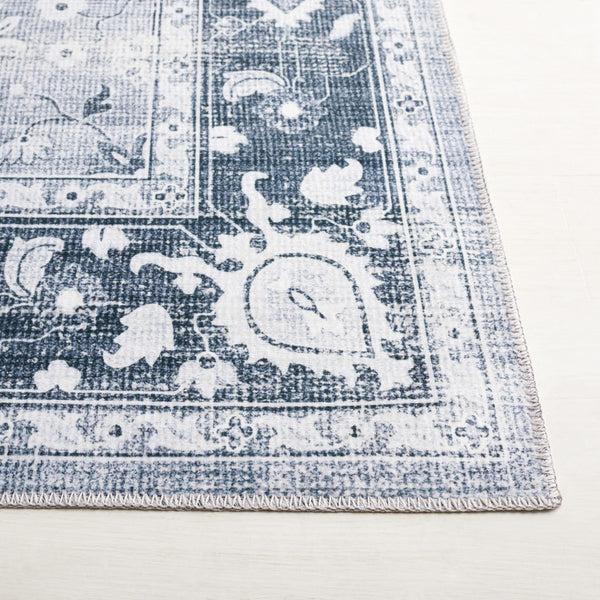 Safavieh Arizona 118 Power Loomed Polyester Rug Light Grey / Grey Green ARZ118F-9