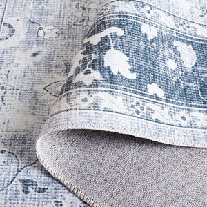 Safavieh Arizona 118 Power Loomed Polyester Rug Light Grey / Grey Green ARZ118F-9