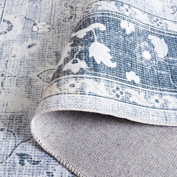 Safavieh Arizona 118 Power Loomed Polyester Rug Light Grey / Grey Green ARZ118F-9