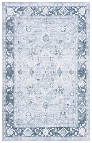 Safavieh Arizona 118 Power Loomed Polyester Rug Light Grey / Grey Green ARZ118F-9