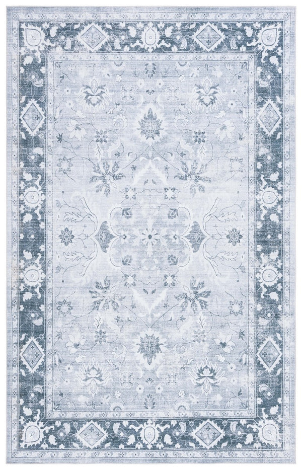 Safavieh Arizona 118 Power Loomed Polyester Rug Light Grey / Grey Green ARZ118F-9