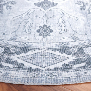 Safavieh Arizona 118 Power Loomed Polyester Rug Light Grey / Grey Green ARZ118F-9