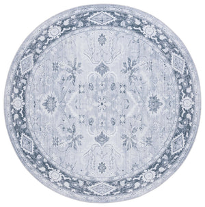 Safavieh Arizona 118 Power Loomed Polyester Rug Light Grey / Grey Green ARZ118F-9