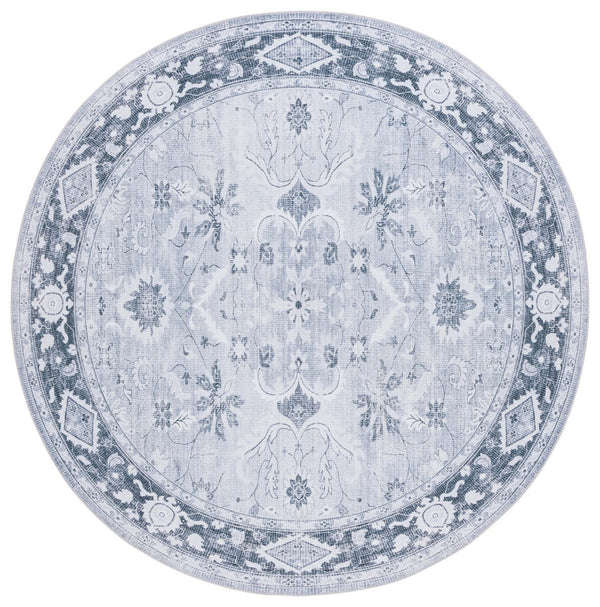 Safavieh Arizona 118 Power Loomed Polyester Rug Light Grey / Grey Green ARZ118F-9