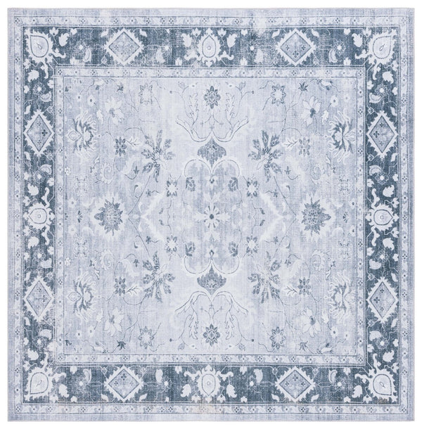 Safavieh Arizona 118 Power Loomed Polyester Rug Light Grey / Grey Green ARZ118F-9