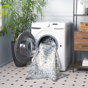 Safavieh Arizona Traditional Area Rug - Timeless Elegance In Ivory And Blue For Modern Living Spaces Ivory ,Blue Polyester Pile Arz123a-5ov