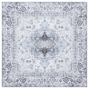 Safavieh Arizona 123 ARZ123 Power Loomed Traditional Rug Ivory / Blue ARZ123A-6