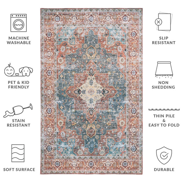 Safavieh Arizona 126 Power Loomed Traditional Rug ARZ126R-9