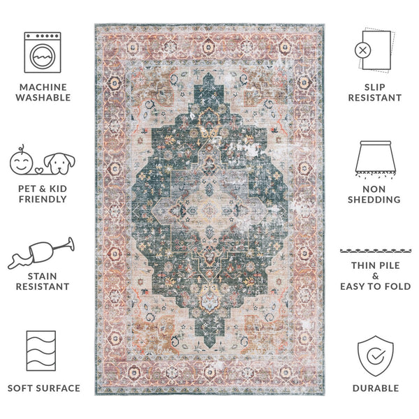 Safavieh Arizona 126 Power Loomed Traditional Rug ARZ126Y-9