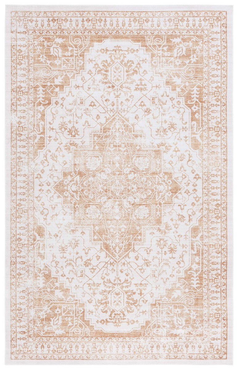 Safavieh Arizona 127 Power Loomed Polyester Rug Beige / Gold ARZ127B-9