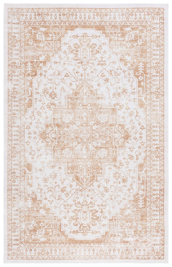 Safavieh Arizona 127 Power Loomed Polyester Rug Beige / Gold ARZ127B-9