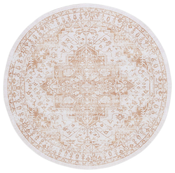 Safavieh Arizona 127 Power Loomed Polyester Rug Beige / Gold ARZ127B-9