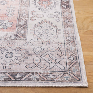 Safavieh Arizona 132 Power Loomed Traditional Rug Beige / Taupe Polyester Pile