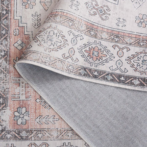 Safavieh Arizona 132 Power Loomed Traditional Rug Beige / Taupe Polyester Pile