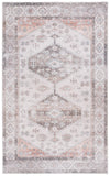 Safavieh Arizona 132 Power Loomed Traditional Rug Beige / Taupe Polyester Pile