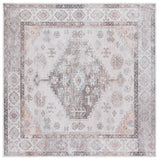 Safavieh Arizona 132 Power Loomed Traditional Rug Beige / Taupe Polyester Pile