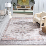 Safavieh Arizona 132 Power Loomed Traditional Rug Beige / Taupe Polyester Pile