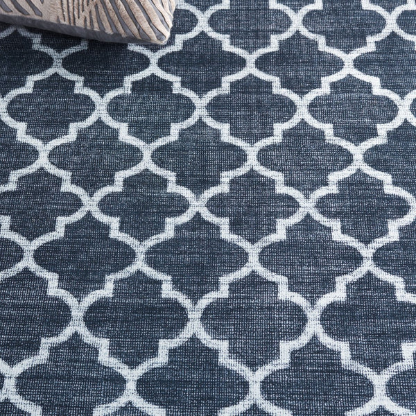 Safavieh Arizona 172g Black / Grey Black ,Grey Polyester Arz172g-5