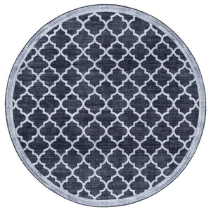 Safavieh Arizona 172g Black / Grey Black ,Grey Polyester Arz172g-6r