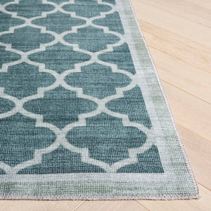 Safavieh Arizona 172 Power Loomed Contemporary Rug Green Polyester Pile