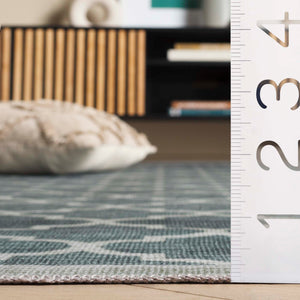 Safavieh Arizona 172 Power Loomed Contemporary Rug Green Polyester Pile