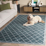 Safavieh Arizona 172 Power Loomed Contemporary Rug Green Polyester Pile