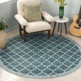 Safavieh Arizona 172 Power Loomed Contemporary Rug Green Polyester Pile