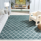 Safavieh Arizona 172 Power Loomed Contemporary Rug Green Polyester Pile