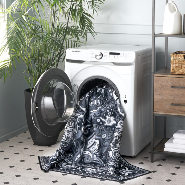 Safavieh Arizona 178z Black / Grey Black ,Grey Polyester Arz178z-5