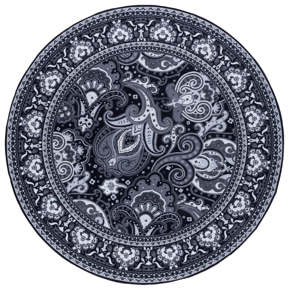 Safavieh Arizona 178z Black / Grey Black ,Grey Polyester Arz178z-8