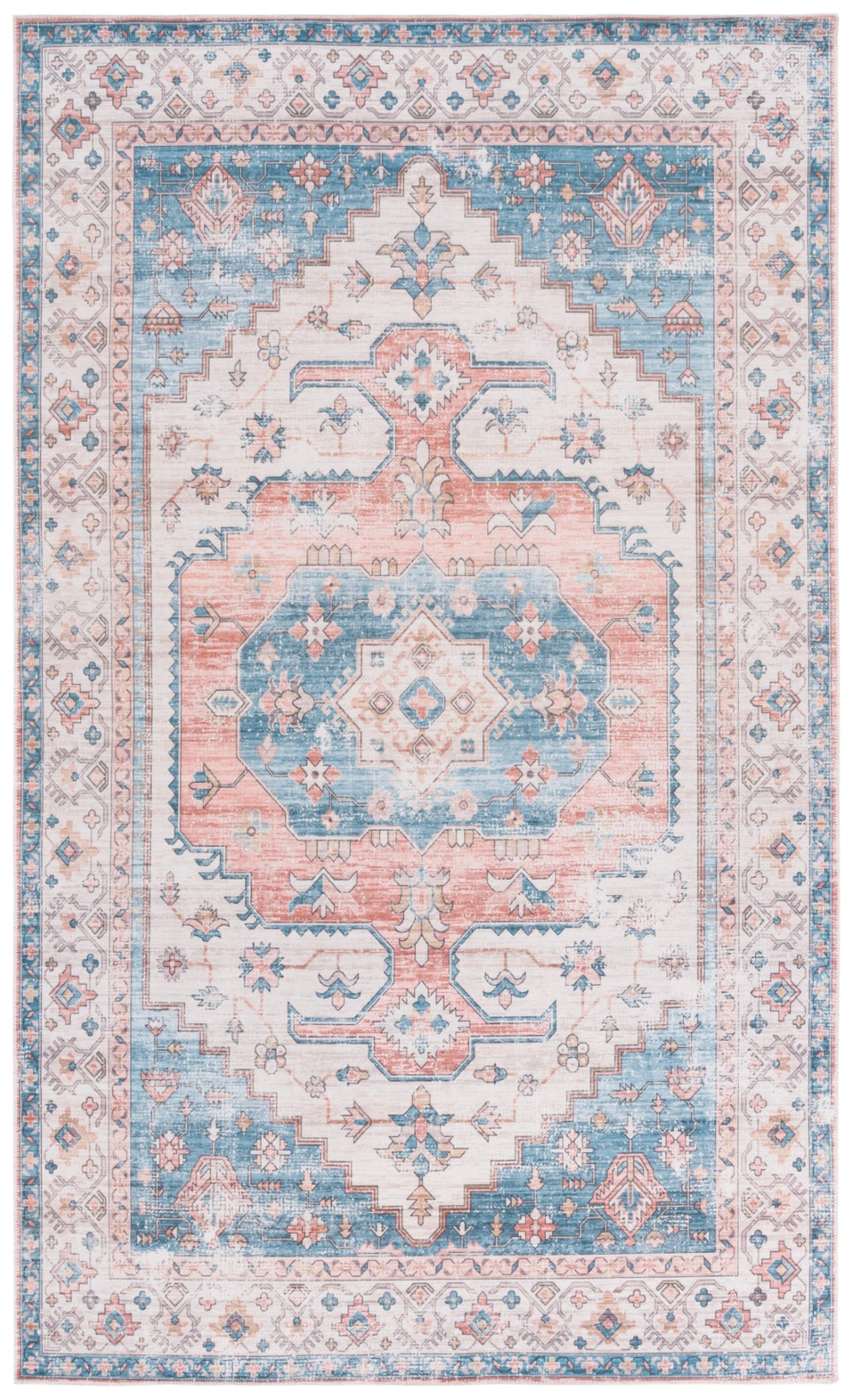 Safavieh Arizona 181b Beige / Light Blue Beige ,Light Blue Polyester Arz181c-5