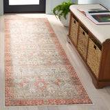 Safavieh Arizona 199 Power Loomed Traditional Rug Rust / Sage 6' x 6' Square ARZ199P-6SQ