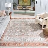 Safavieh Arizona 199 Power Loomed Traditional Rug Rust / Sage 6' x 6' Square ARZ199P-6SQ