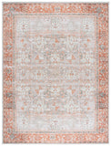 Safavieh Arizona 199 Power Loomed Traditional Rug Rust / Sage 6' x 6' Square ARZ199P-6SQ