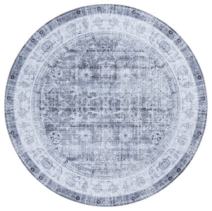Safavieh Arizona Elegant Power Loomed Rug In Soothing Colors - Washable, Slip-resistant & Minimalist Design Grey ,Beige Polyester Arz207f-3