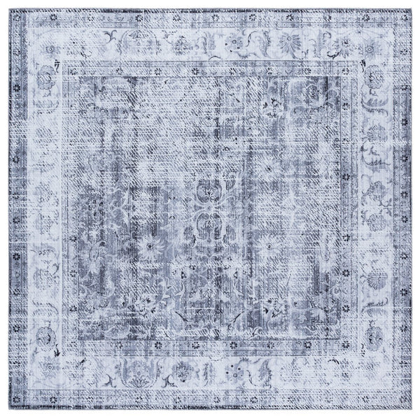 Safavieh Arizona Elegant Power Loomed Rug In Soothing Colors - Washable, Slip-resistant & Minimalist Design Grey ,Beige Polyester Arz207f-3