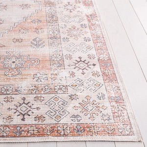 Safavieh Arizona 212b Beige / Rust Beige ,Rust Polyester Arz212b-6r