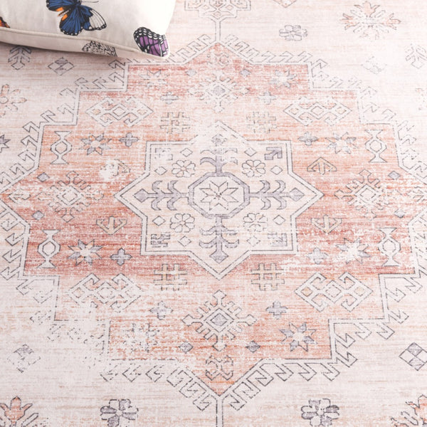 Safavieh Arizona 212b Beige / Rust Beige ,Rust Polyester Arz212b-6r