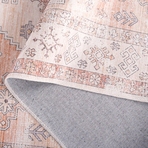 Safavieh Arizona 212b Beige / Rust Beige ,Rust Polyester Arz212b-6r