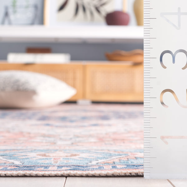 Safavieh Arizona 214p Rust / Aqua Rust ,Aqua Polyester Arz214p-8