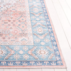 Safavieh Arizona 214p Rust / Aqua Rust ,Aqua Polyester Arz214p-8