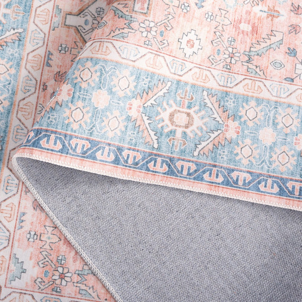 Safavieh Arizona 214p Rust / Aqua Rust ,Aqua Polyester Arz214p-8