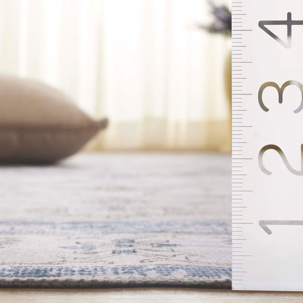 Safavieh Arizona 216f Grey / Blue Grey ,Blue Polyester Arz216f-4