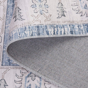 Safavieh Arizona 216f Grey / Blue Grey ,Blue Polyester Arz216f-4