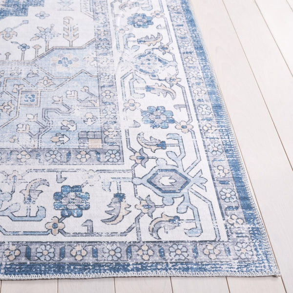 Safavieh Arizona 217a Ivory / Blue Ivory ,Blue Polyester Arz217a-6r