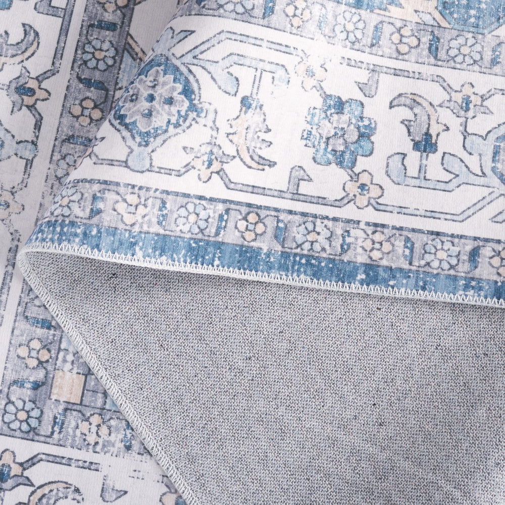 Safavieh Arizona 217a Ivory / Blue Ivory ,Blue Polyester Arz217a-6r