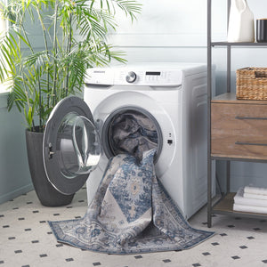 Safavieh Arizona 217a Ivory / Blue Ivory ,Blue Polyester Arz217a-6r